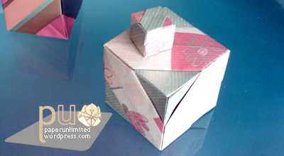 units (cube) 12 mio unit origami kusudama tsugawa